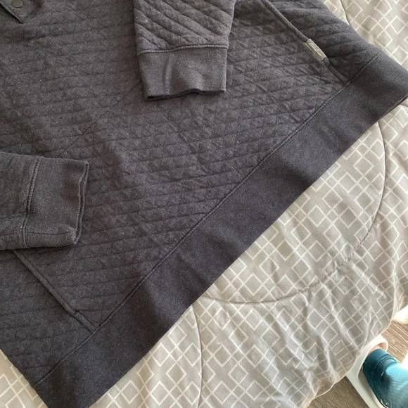 Eddie Bauer black harlequin fabric jacket - Picture 4 of 17